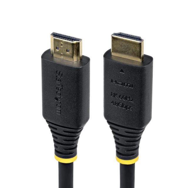 StarTech.com - Cable HDMI de 1m Certificado de Ultra Alta Velocidad - 8K60Hz/4K120Hz - Cable HDMI 2.1 con HDR10+ / eARC - 48Gbps