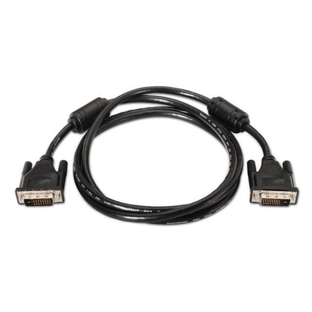 AISENS - A117-0089 cable DVI 1,8 m DVI-D Negro