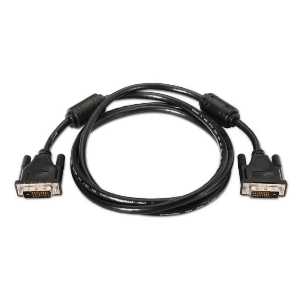 AISENS - A117-0089 cable DVI 1,8 m DVI-D Negro