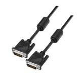 AISENS - A117-0089 cable DVI 1,8 m DVI-D Negro