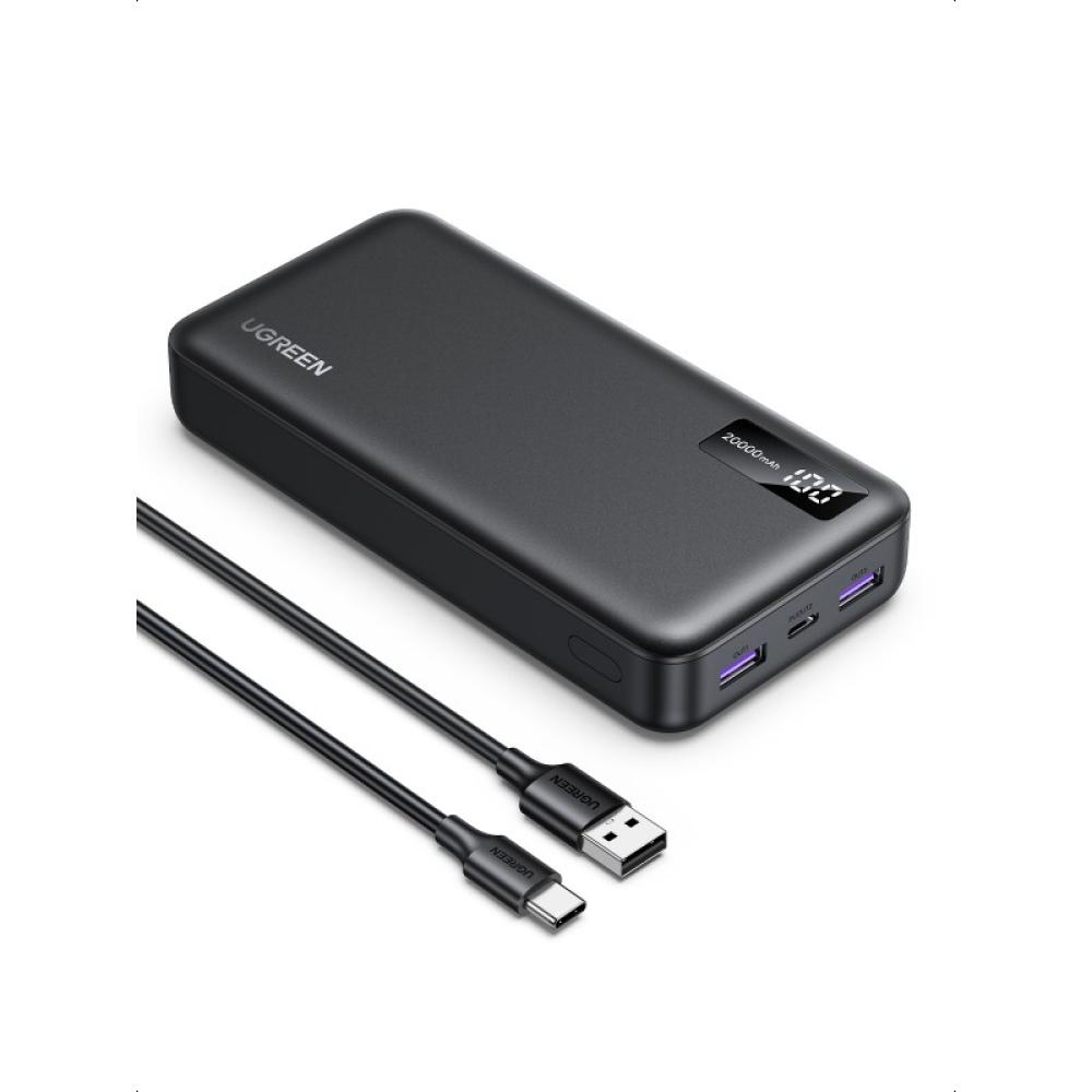 Ugreen - 25683 batería externa 20000 mAh Negro