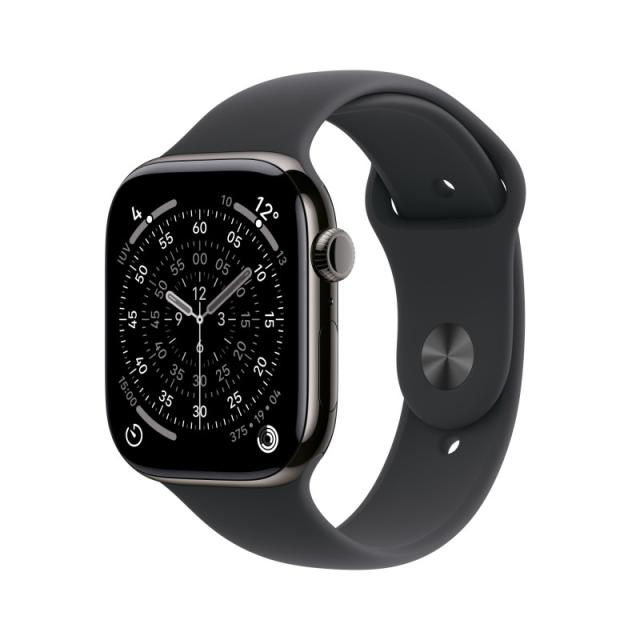 Apple - Watch Series 11 OLED 42 mm Digital 374 x 446 Pixeles Pantalla táctil 5G Titanio Wifi GPS (satélite) - MF8R4QL/A