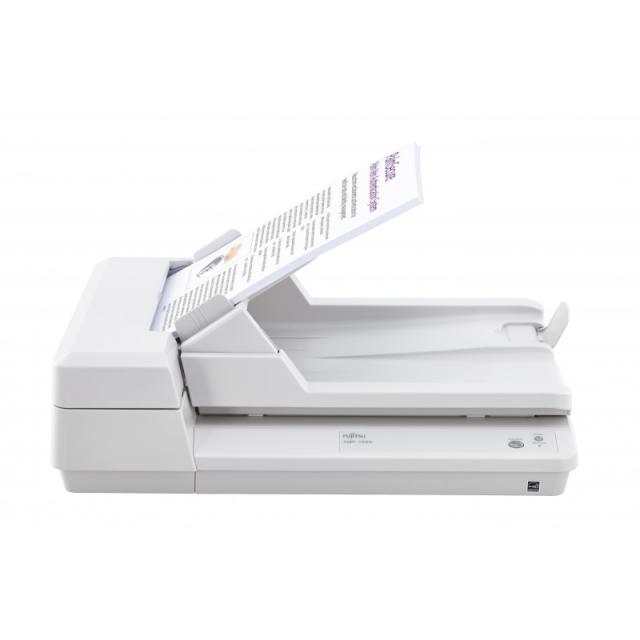 Ricoh - SP-1425 Escáner de superficie plana y alimentador automático de documentos (ADF) 600 x 600 DPI A4 Blanco