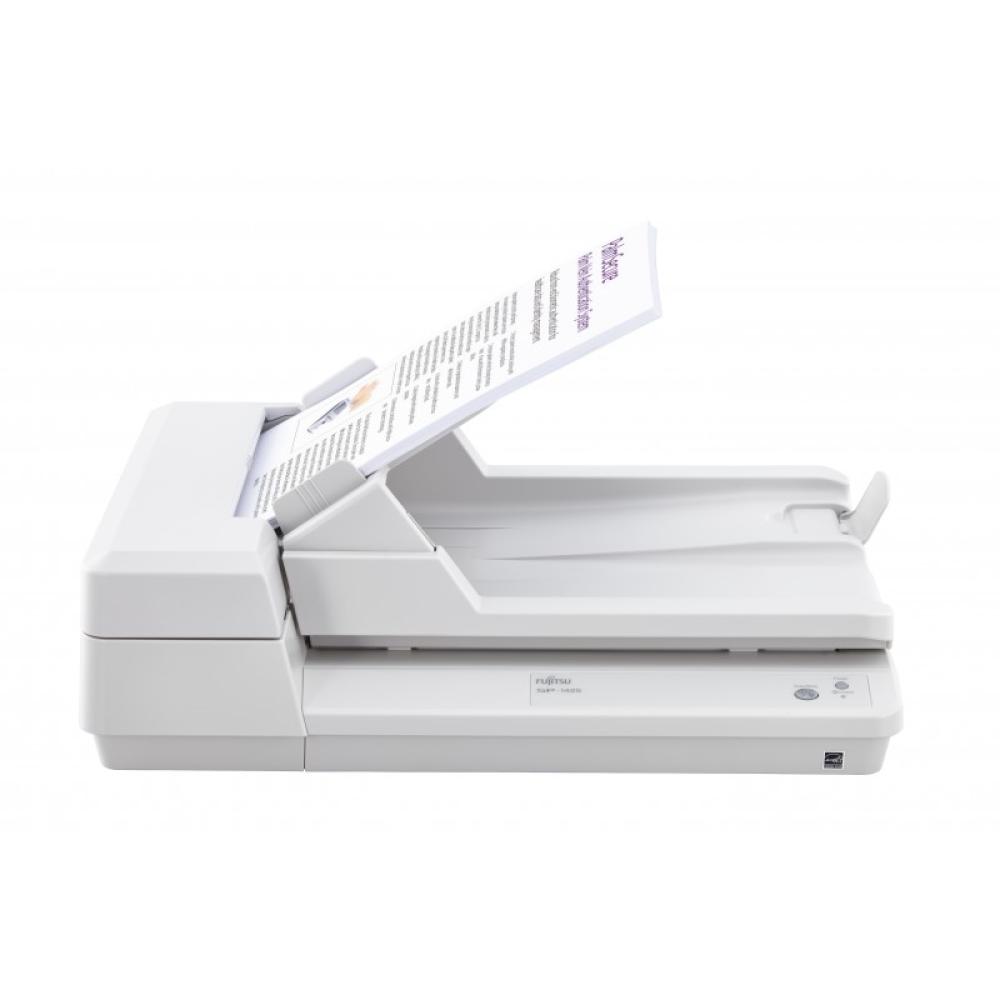 Ricoh - SP-1425 Escáner de superficie plana y alimentador automático de documentos (ADF) 600 x 600 DPI A4 Blanco