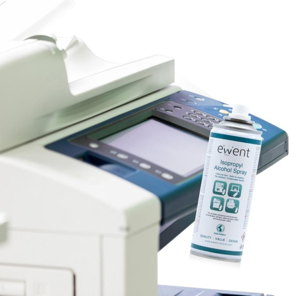 Ewent - EW5613 kit de limpieza para computadora Impresora Espray para limpieza de equipos 200 ml