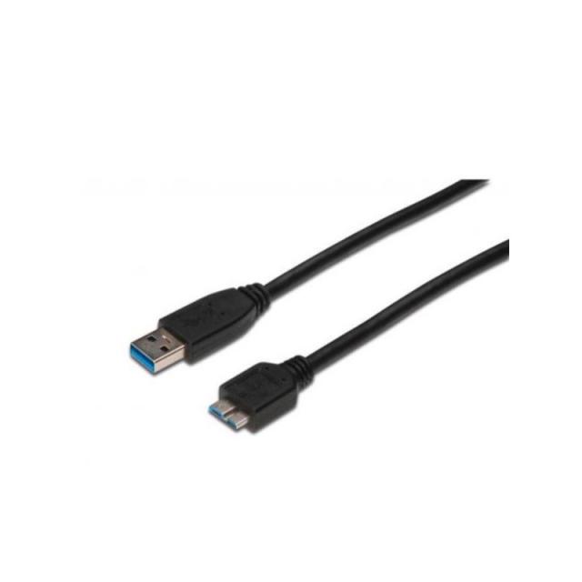 Digitus - Cable de conexión USB-A - Micro-B, 0,25 m