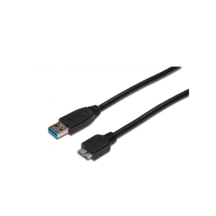 Digitus - Cable de conexión USB-A - Micro-B, 0,25 m