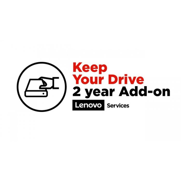 Lenovo - 2Y Keep Your Drive 1 licencia(s) 2 año(s) - 5PS0K18174