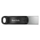 SanDisk - iXpand unidad flash USB 64 GB USB Type-A / Lightning 3.2 Gen 2 (3.1 Gen 2) Negro, Plata