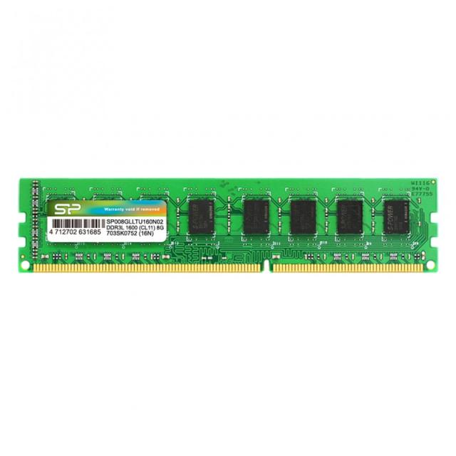 Silicon Power - SP008GLLTU160N02 módulo de memoria 8 GB 1 x 8 GB DDR3L 1600 MHz