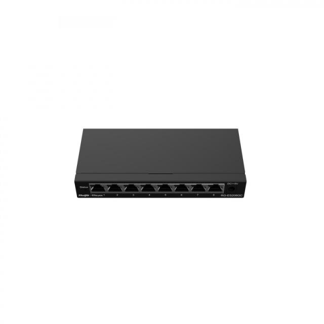 Ruijie Networks - RG-ES208GC switch Gestionado L2 Gigabit Ethernet (10/100/1000) Gris