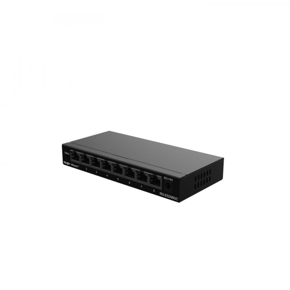 Ruijie Networks - RG-ES208GC switch Gestionado L2 Gigabit Ethernet (10/100/1000) Gris