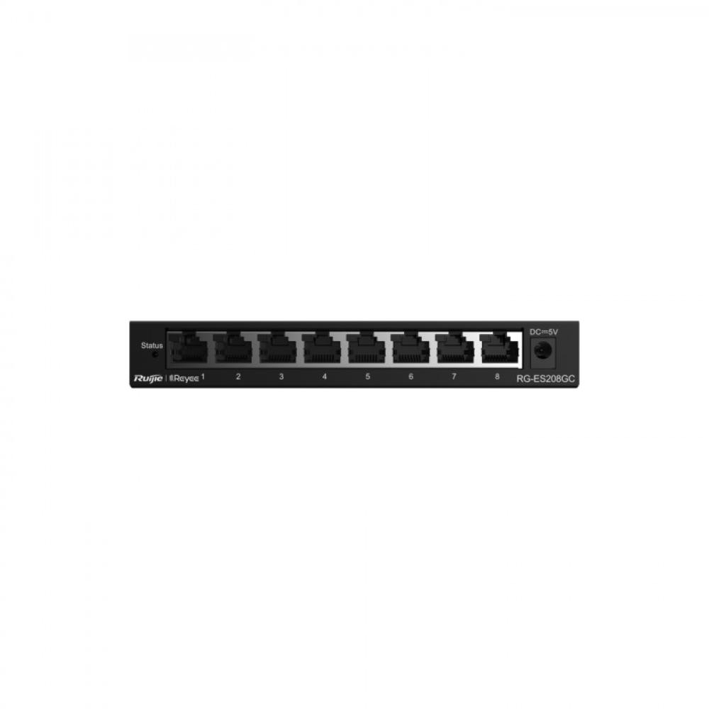 Ruijie Networks - RG-ES208GC switch Gestionado L2 Gigabit Ethernet (10/100/1000) Gris