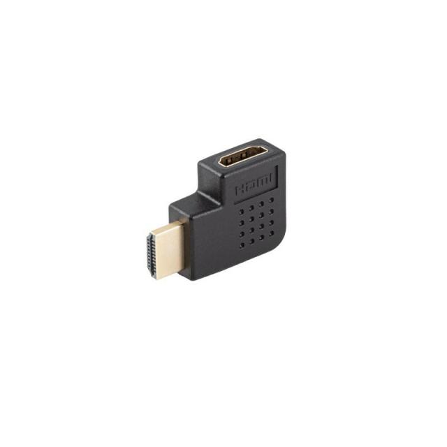 Lanberg - AD-HDMI-06 adaptador de cable de vídeo HDMI tipo A (Estándar) Negro