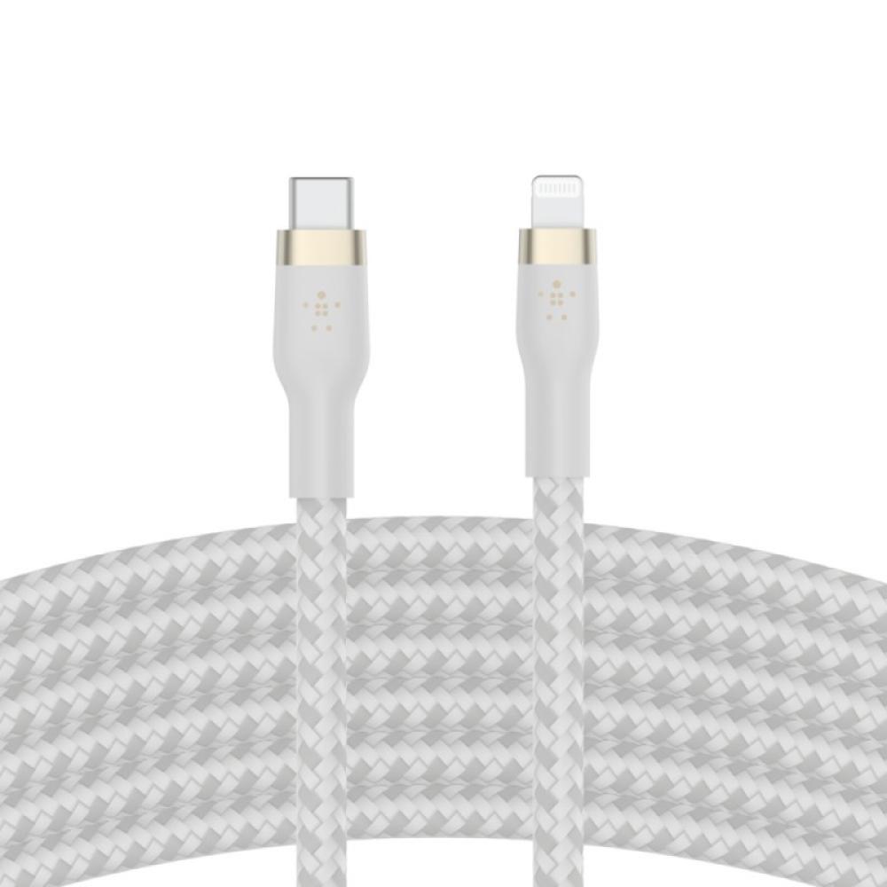 Belkin - CAA011BT3MWH cable de conector Lightning 3 m Blanco