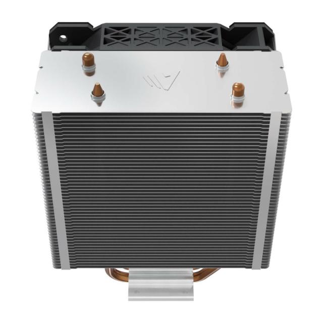 Savio - SAVGCOFROSTX2 sistema de refrigeración para ordenador Carcasa del ordenador Disipador térmico/Radiador 12 cm Negro 1 pie