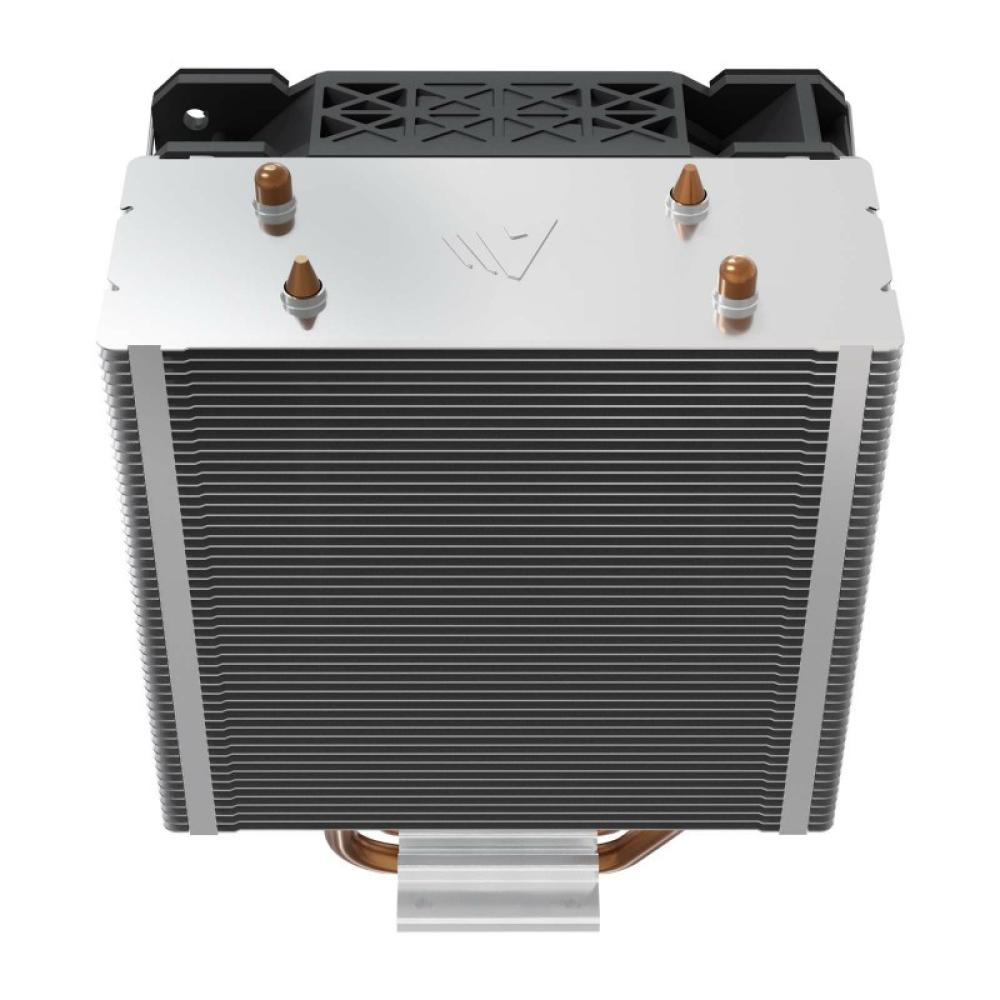 Savio - SAVGCOFROSTX2 sistema de refrigeración para ordenador Carcasa del ordenador Disipador térmico/Radiador 12 cm Negro 1 pie