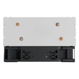 Savio - SAVGCOFROSTX2 sistema de refrigeración para ordenador Carcasa del ordenador Disipador térmico/Radiador 12 cm Negro 1 pie