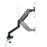 TooQ - DB1334TNR-B soporte para monitor 86,4 cm (34") Escritorio Negro