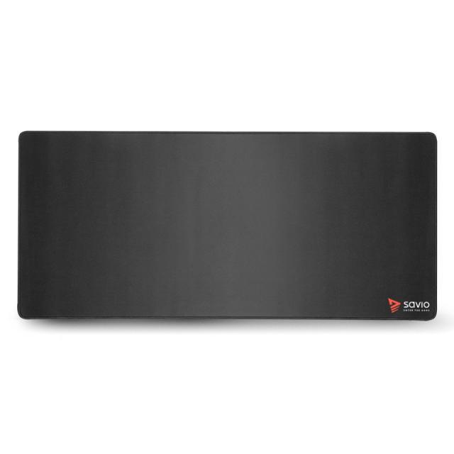 Savio - Black Edition Turbo Dynamic XL 90x40 Gaming mouse pad Alfombrilla de ratón para juegos Negro