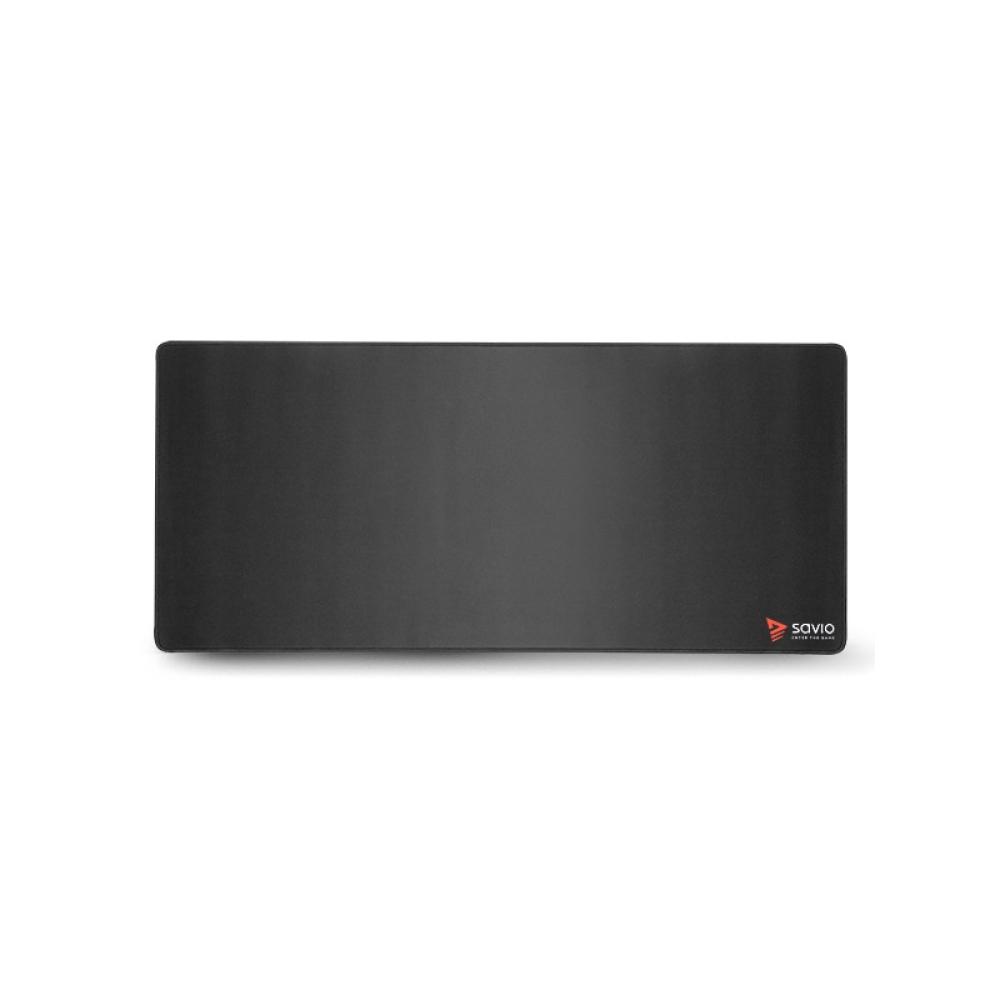 Savio - Black Edition Turbo Dynamic XL 90x40 Gaming mouse pad Alfombrilla de ratón para juegos Negro