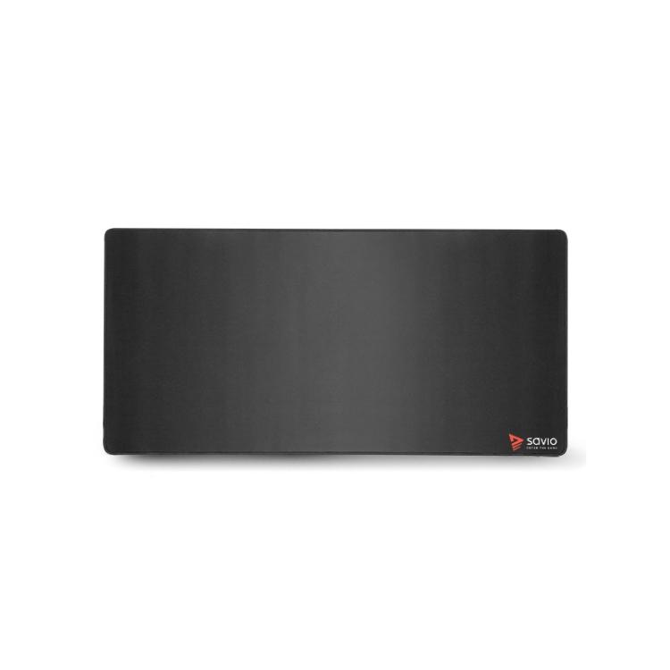 Savio - Black Edition Turbo Dynamic XXL 100x50 Gaming mouse pad Alfombrilla de ratón para juegos Negro