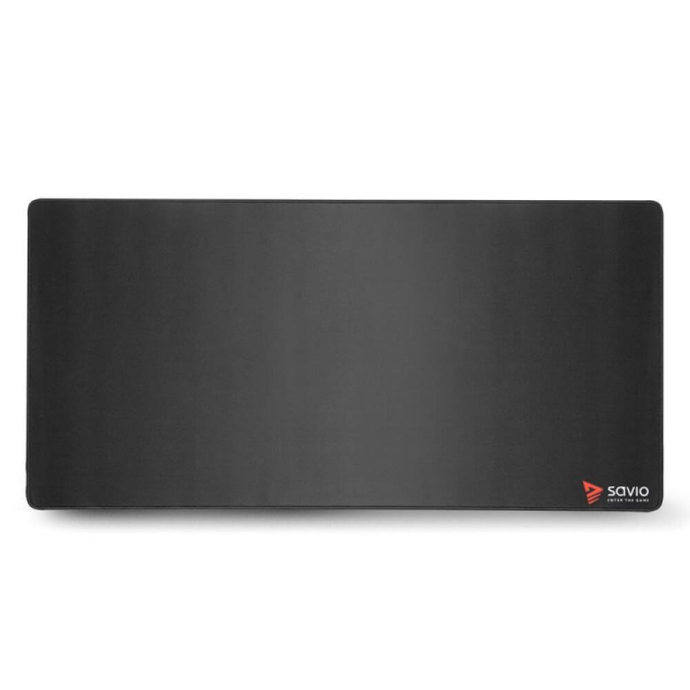 Savio - Black Edition Turbo Dynamic XXL 100x50 Gaming mouse pad Alfombrilla de ratón para juegos Negro