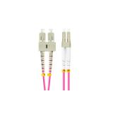 Lanberg - FO-LUSU-MD41-0010-VT Cable de fibra óptica e InfiniBand 1 m LC SC LC/SC Violeta