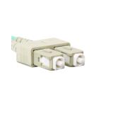 Lanberg - FO-LUSU-MD41-0010-VT Cable de fibra óptica e InfiniBand 1 m LC SC LC/SC Violeta
