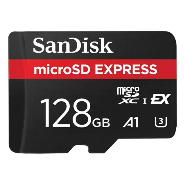 SanDisk - Express 128 GB MicroSDXC UHS-I