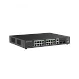 Ruijie Networks - RG-ES220GS-P switch Gestionado L2 Gigabit Ethernet (10/100/1000) Energía sobre Ethernet (PoE) Negro