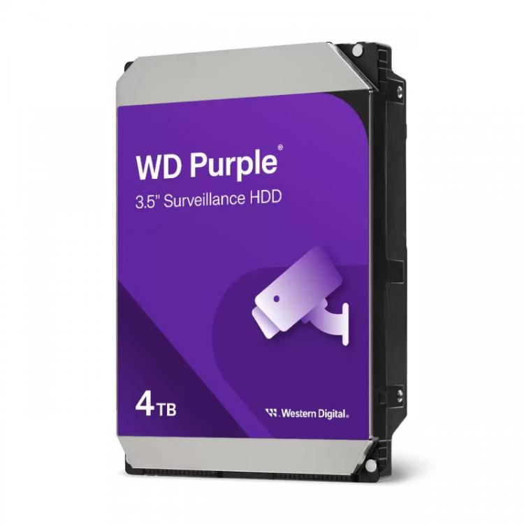 Western Digital - Purple disco duro interno 4 TB 5400 RPM 128 MB 3.5" Serial ATA III
