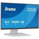 iiyama - ProLite T2252MSC-W2AG pantalla para PC 54,5 cm (21.4") 1920 x 1080 Pixeles Full HD LCD Pantalla táctil Blanco