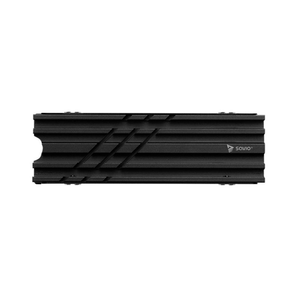 Savio - Cooler M.2 NVMe 2280, AK-60 diskams Refrigerador de aire
