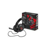 Savio - Strike Auriculares Alámbrico Diadema Música/uso diario Negro, Rojo