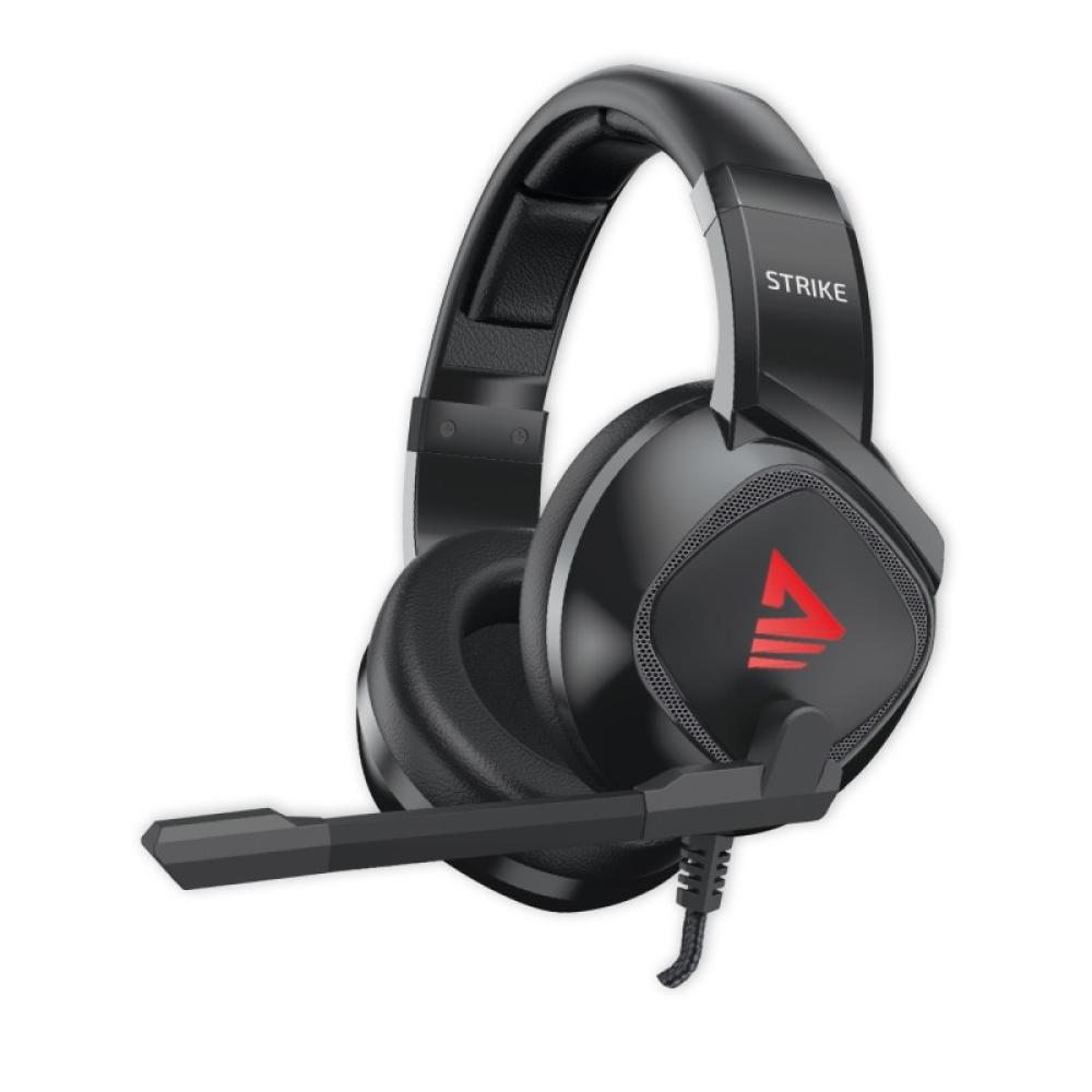 Savio - Strike Auriculares Alámbrico Diadema Música/uso diario Negro, Rojo