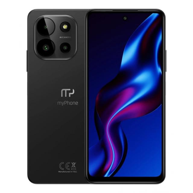 myPhone - N23 5G smartphones 16,7 cm (6.56") SIM doble Android 13 USB Tipo C 6 GB 128 GB 5000 mAh Negro