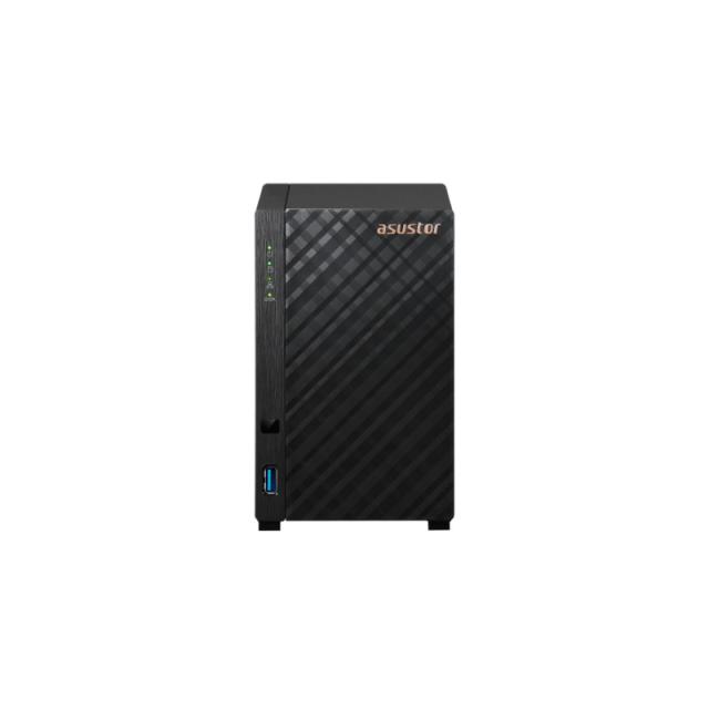 Asustor - AS1202T servidor de almacenamiento NAS Torre Realtek 1 GB DDR4 0 TB ADM Negro