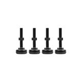 Lanberg - AK-1602-B accesorio de bastidor Pie de nivelación para rack