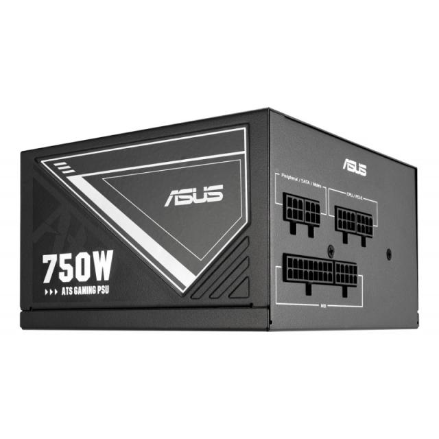 ASUS - ATS-750G unidad de fuente de alimentación 750 W 20+4 pin ATX ATX Negro