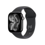 Apple - Watch Series 11 OLED 42 mm Digital 374 x 446 Pixeles Pantalla táctil Negro Wifi GPS (satélite) - MEQT4QL/A