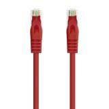 Nanocable - Cable de red latiguillo RJ45 LSZH Cat.6A UTP AWG24, Rojo, 3.0m