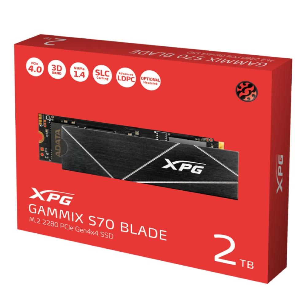 XPG - GAMMIX S70 Blade M.2 2 TB PCI Express 4.0 3D NAND NVMe