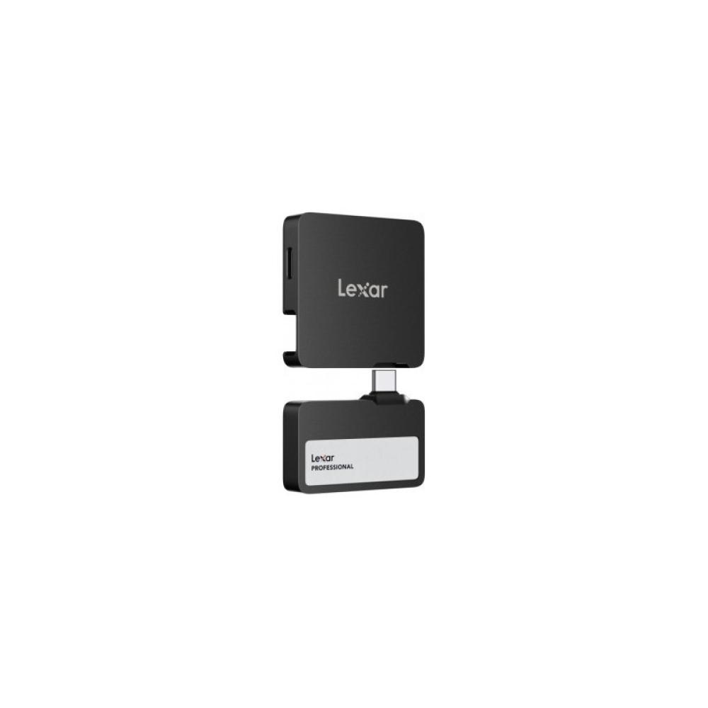 Lexar - LEXAR PROFESSIONAL GO EXTERNAL PORTABLE SSD 2TB,USB3.2 GEN2 UP TO 1050MB/S READ AND 1000MB/S WRITE CON HUB 4-PUERTOS USB