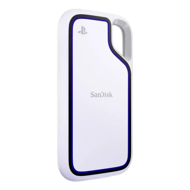 SanDisk - SDSSDE62P-2T00-G25 unidad externa de estado sólido 2 TB USB Tipo C 3.2 Gen 2 (3.1 Gen 2) Blanco