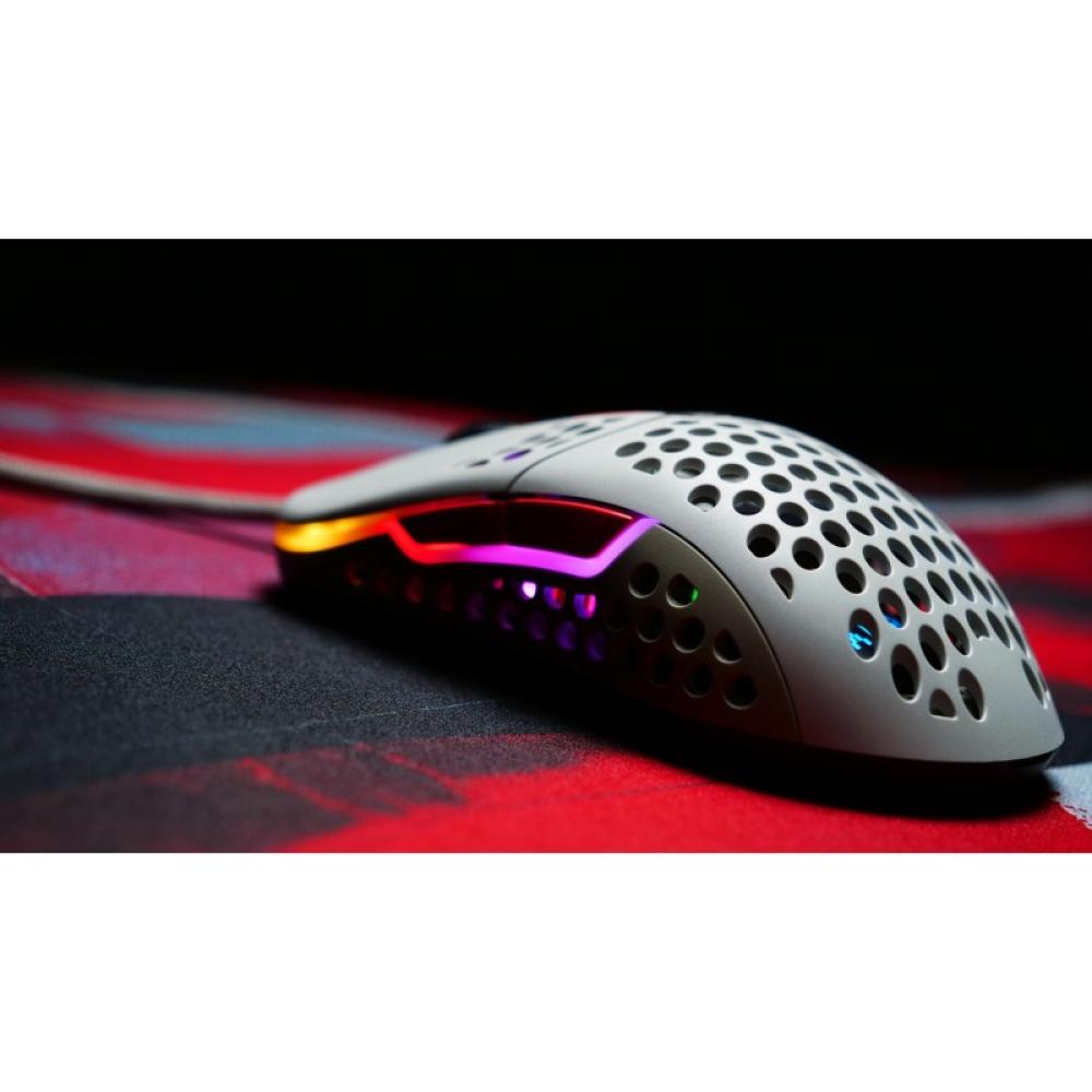 CHERRY XTRFY - M42 ratón Juego Ambidextro USB tipo A Óptico 16000 DPI - M42-RGB-RETRO