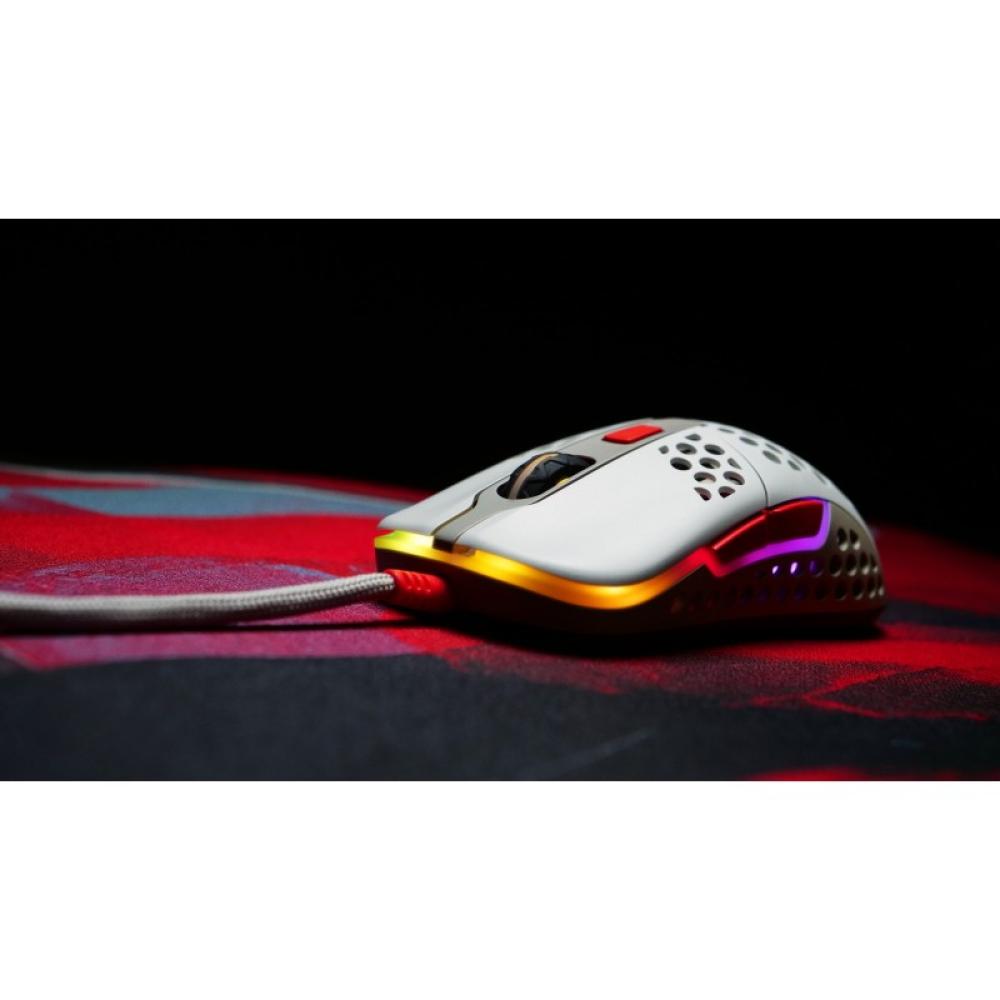 CHERRY XTRFY - M42 ratón Juego Ambidextro USB tipo A Óptico 16000 DPI - M42-RGB-RETRO