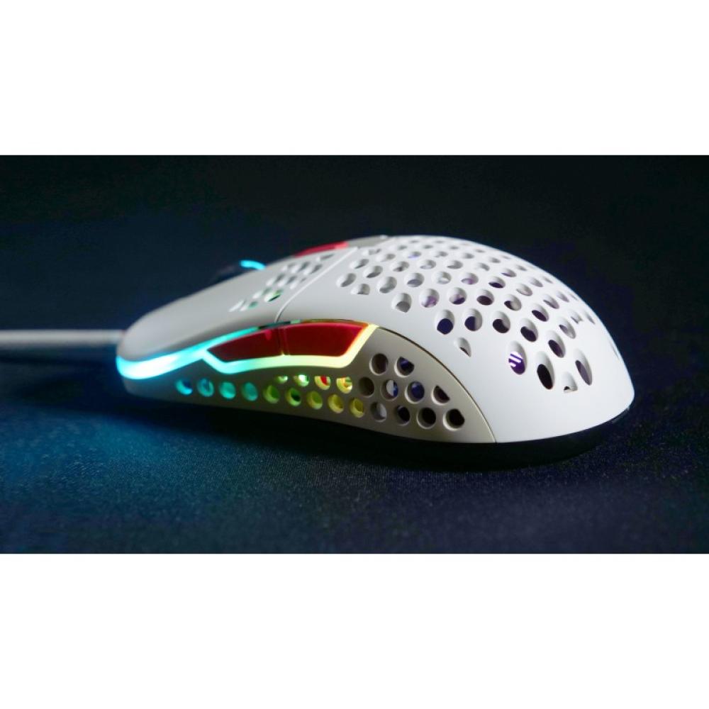 CHERRY XTRFY - M42 ratón Juego Ambidextro USB tipo A Óptico 16000 DPI - M42-RGB-RETRO