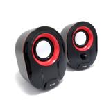 Equip - 245332 altavoz Negro, Rojo Alámbrico 3 W