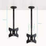 TooQ - Soporte de Techo para pantallas 23”-42”, Negro